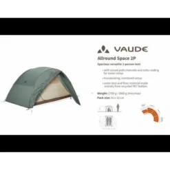 Allround Space 2 Personen Zelt