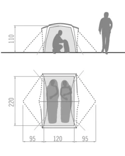 Allround Space 2 Personen Zelt