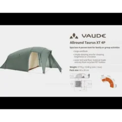 Allround Taurus XT Trekkingzelt 4 Personen
