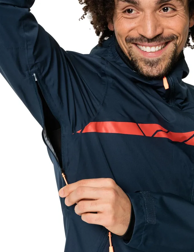 All Year Moab 3-in-1 Fahrrad-Regenjacke - dark sea