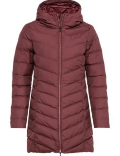 Annecy Daunenmantel Damen - dark cherry
