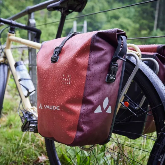 Aqua Back Fahrradtasche, recyceltes Hauptmaterial