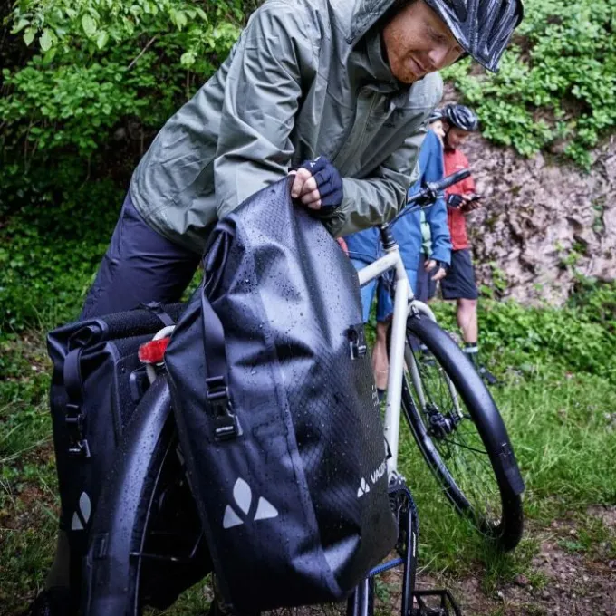 Aqua Back Single Fahrradtasche, recyceltes Hauptmaterial