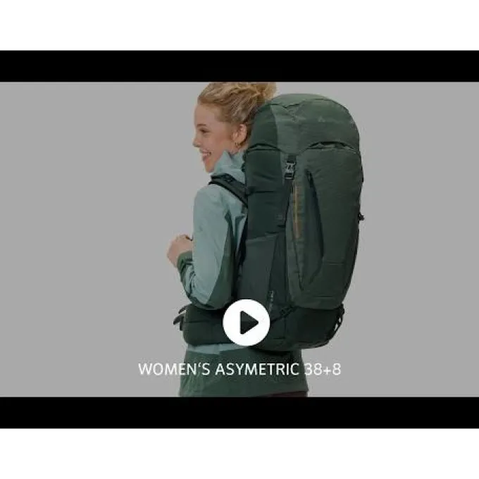 Asymmetric 38+8 Liter Trekkingrucksack Damen