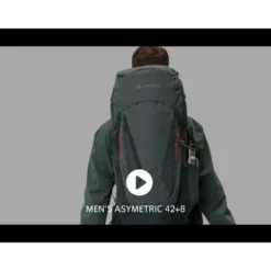 Asymmetric 42+8 Liter Trekkingrucksack