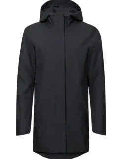 Cyclist II gefütterter Parka Damen - black