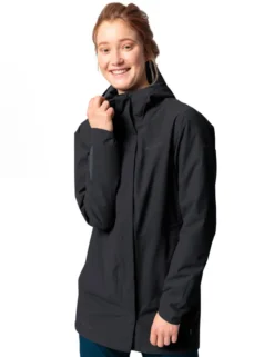Cyclist II gefütterter Parka Damen - black