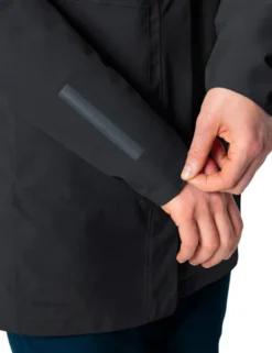 Cyclist II gefütterter Parka Damen - black