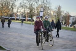 Cyclist Warm Rain Fahrrad-Regenjacke Damen - dark sea