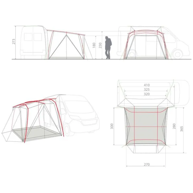Drive Pavillon Autozelt