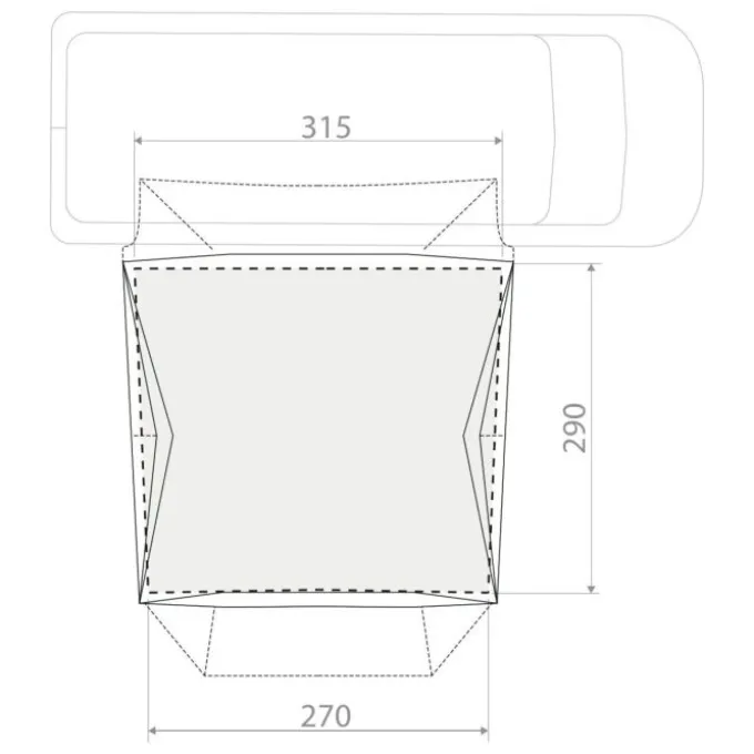 Drive Pavillon Zeltunterlage