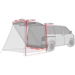 Drive Van Trunk Autozelt
