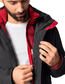 Elope 3-in-1 Outdoorjacke Herren - black
