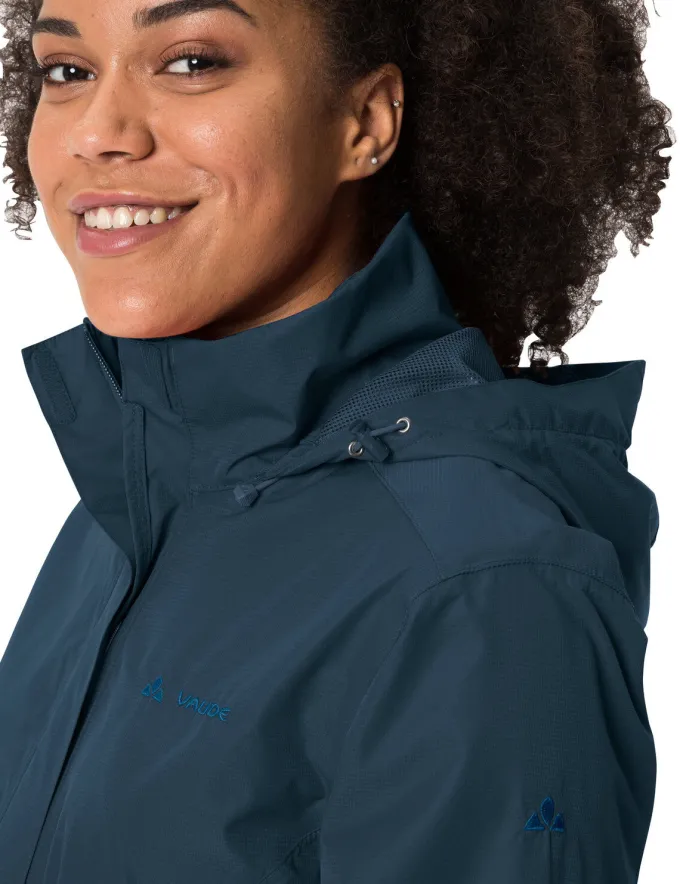 Escape Light Regenjacke Damen - dark sea
