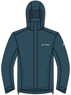 Escape Light Regenjacke Herren - baltic sea uni