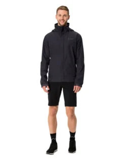 Escape Light Regenjacke Herren - black
