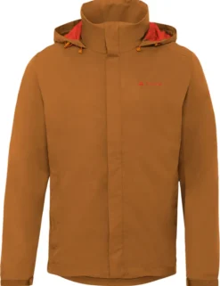 Escape Light Regenjacke Herren - silt brown