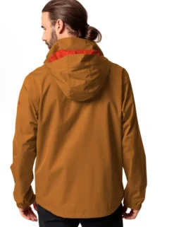 Escape Light Regenjacke Herren - silt brown