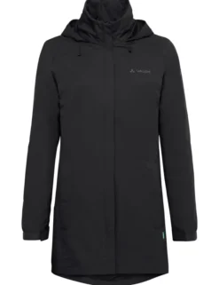 Escape Regen-Parka Damen - black