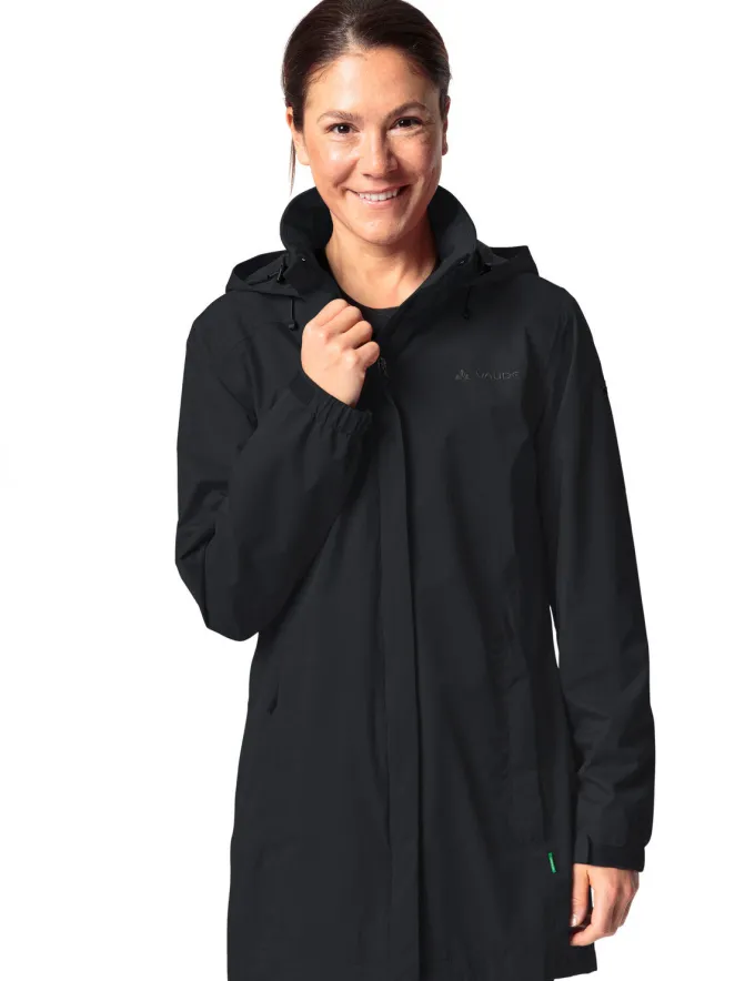 Escape Regen-Parka Damen - black