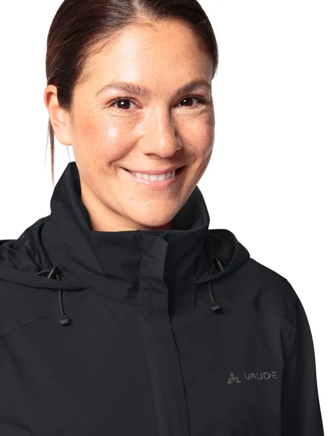 Escape Regen-Parka Damen - black