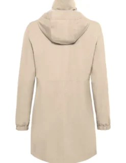 Escape Regen-Parka Damen - linen