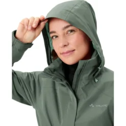 Escape wattierte Fahrrad Regenjacke Damen