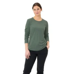 Essential Langarm T-Shirt Damen