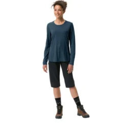 Essential Langarm T-Shirt Damen