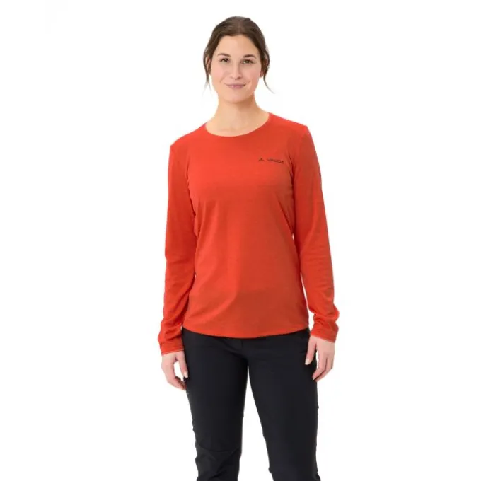 Essential Langarm T-Shirt Damen
