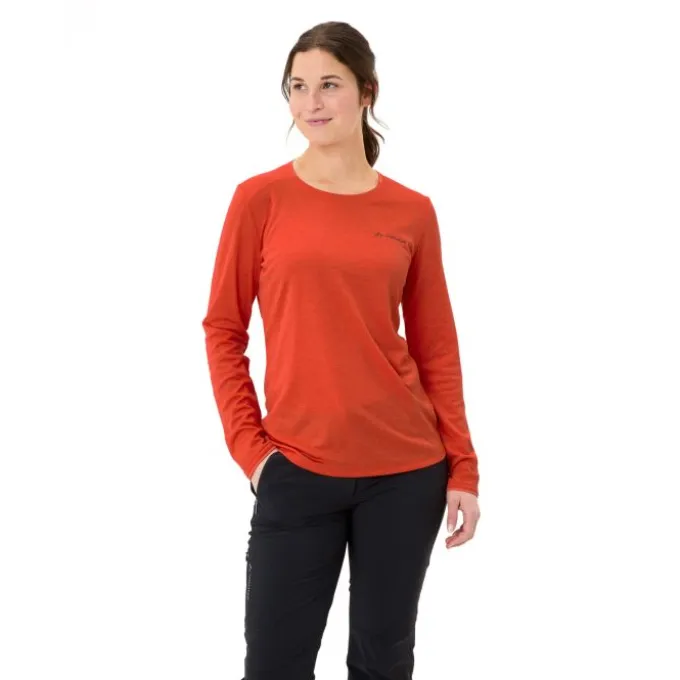 Essential Langarm T-Shirt Damen