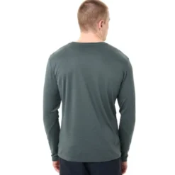 Essential Langarm T-Shirt Herren