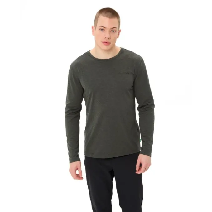 Essential Langarm T-Shirt Herren