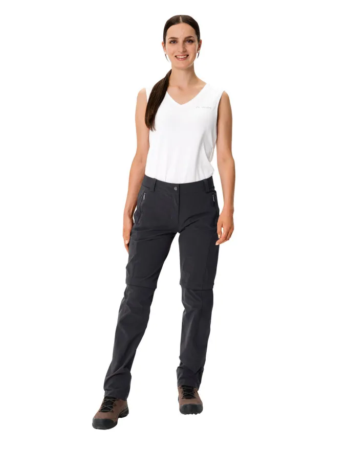 Farley Stretch Zip-off T-Zip III Hose Damen - black