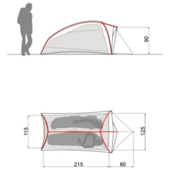 Hogan 2 Personen Ultraleichtzelt