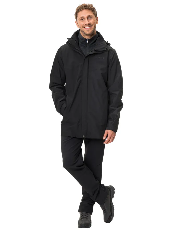 Idris III 3-in-1 Parka Herren - black