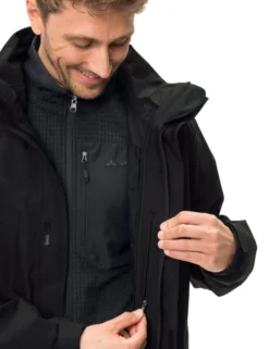 Idris III 3-in-1 Parka Herren - black