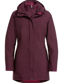 Idris 3-in-1 Parka Damen - cassis