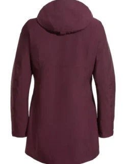 Idris 3-in-1 Parka Damen - cassis