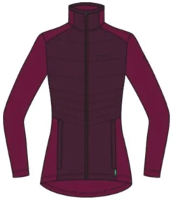 Idris 3-in-1 Parka Damen - cassis