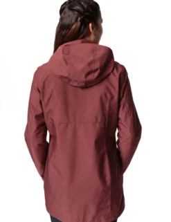 Idris 3-in-1 Parka Damen - dark cherry
