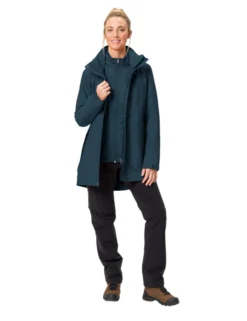 Idris 3-in-1 Parka Damen - dark sea
