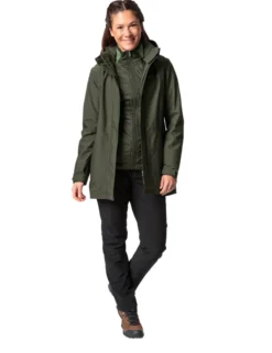Idris 3-in-1 Parka Damen - khaki