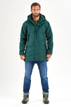 Idris Parka Herren - black