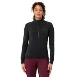Kuro Fahrrad Half Zip Langarmshirt Damen