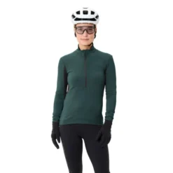Kuro Fahrrad Half Zip Langarmshirt Damen