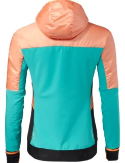Larice Isolierende Halfzip Jacke Damen - peach