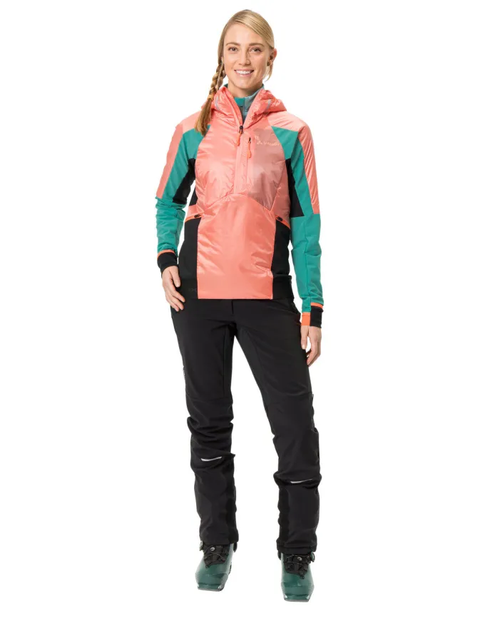Larice Isolierende Halfzip Jacke Damen - peach
