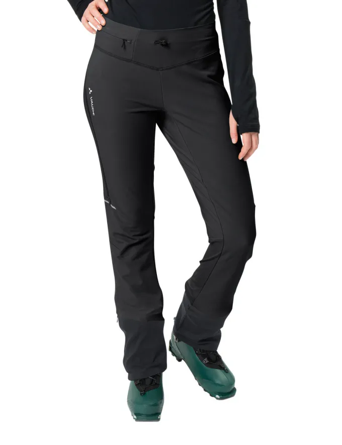 Larice Skitouren Hose Leicht Damen - black