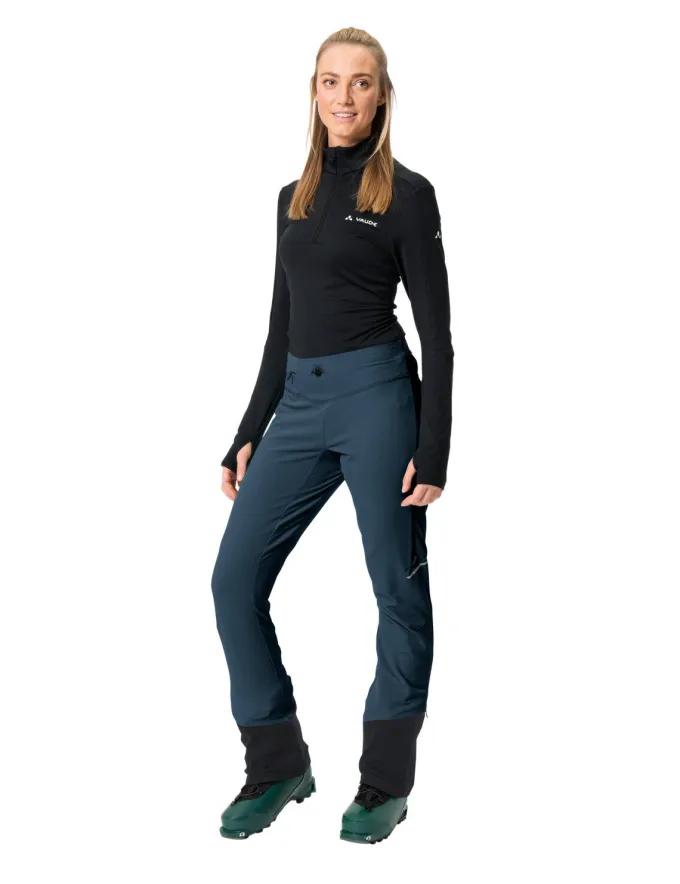 Larice Skitouren Hose Leicht Damen - dark sea